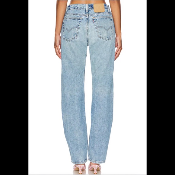 *Like New* aligrace Vintage Classic Relaxed Straight Jeans in Medium Dark - Picture 6 of 9